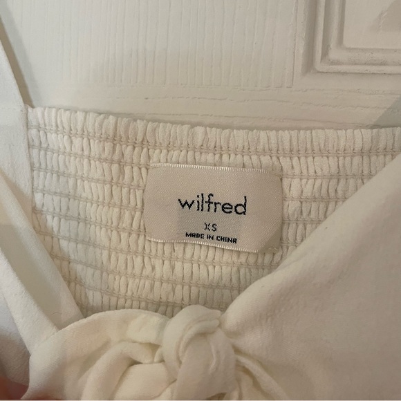 Aritzia Wilfred Bow Tank - Picture 3 of 8